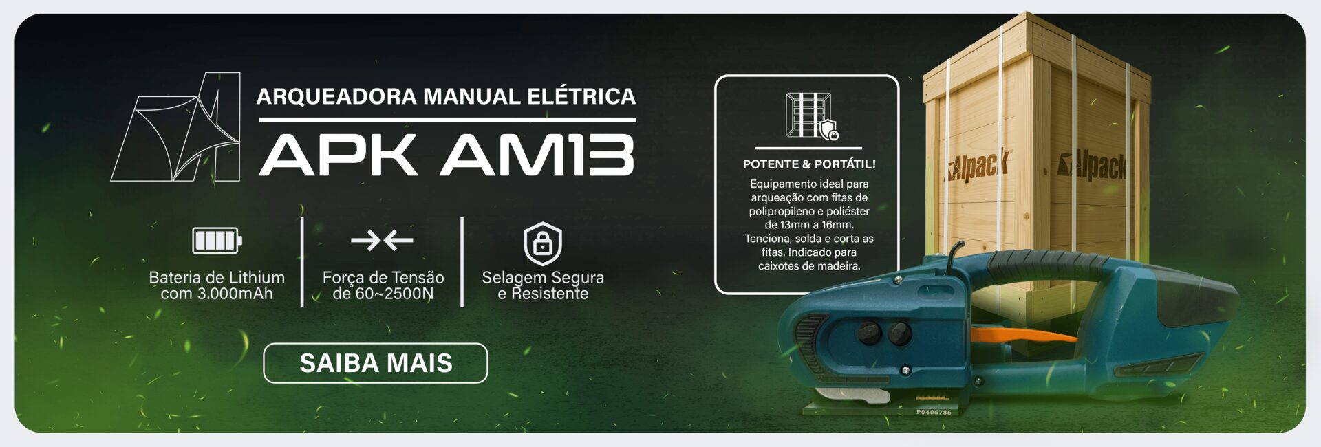 Arqueadora manual elétrica APK AM13